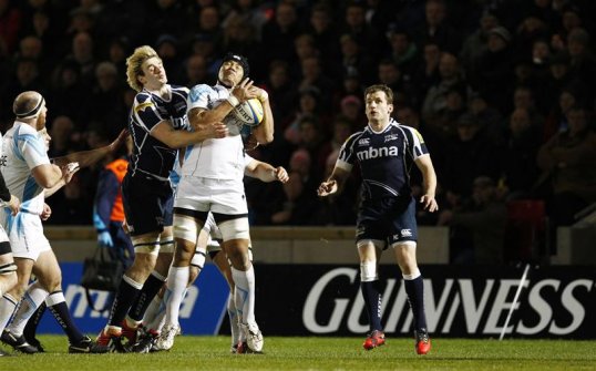 Premiership clubs Sale Sharks and Worcester Warriors have been drawn together in Pool One of the 2013-14 Amlin Challenge Cup.