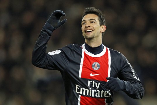 Carlo Ancelotti has admitted he has been disappointed with the form of Javier Pastore this season.