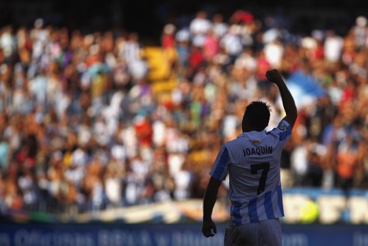 Málaga had little trouble beating Anderlecht in the Champions League.