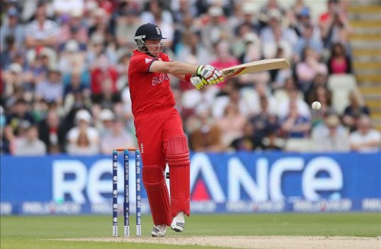 England are 189-4 in their ICC Champions Trophy match against Australia at Edgbaston.