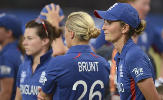 England captain Charlotte Edwards hit a century to become the highest ever scorer in women’s one-day cricket as the defending champions beat India by 32 Runs in the ICC World Cup.