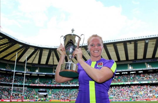 England Women were crowned London Sevens champions at Twickenham with a resounding victory over world champions Australia.