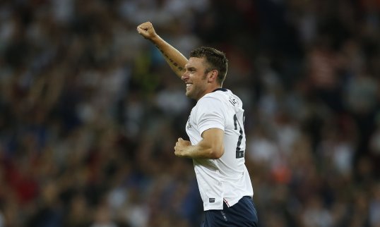 Southampton striker Rickie Lambert will start England’s crucial World Cup qualifier against Moldova after Daniel Sturridge pulled out of the squad with injury.