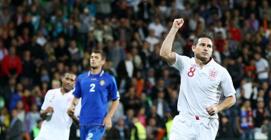 England smashed their lesser opponents tonight, running out comfortable 5-0 winners against Moldova at the Zimbru Stadium.