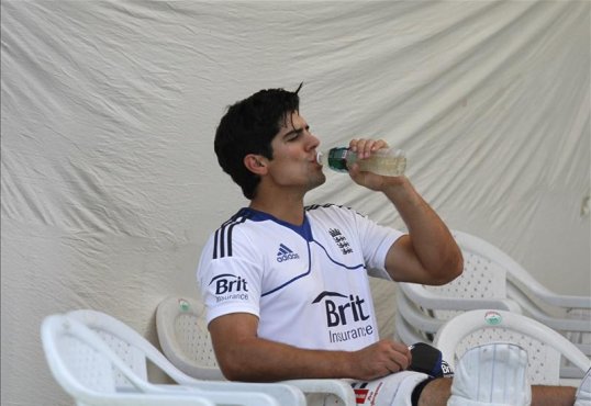 Despite a ton by captain Alastair Cook, England lost the first Test to India by nine wickets at the Sardar Patel Stadium, Ahmedabad.