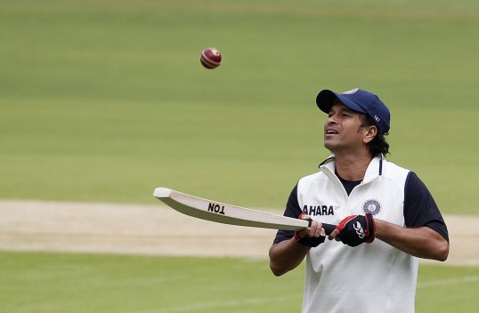 England subdued a resurgent Sachin Tendulkar to confine India to 273 for 7 on the first day of the third Test at Eden Gardens.