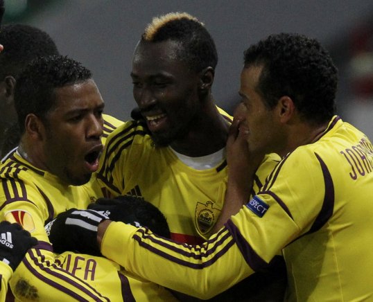 Anzhi Makhachkala managed to get the points in the Europa League game but neither side were convincing.