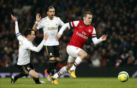 Arsenal left it late in the day to clinch the win in the FA Cup replay.