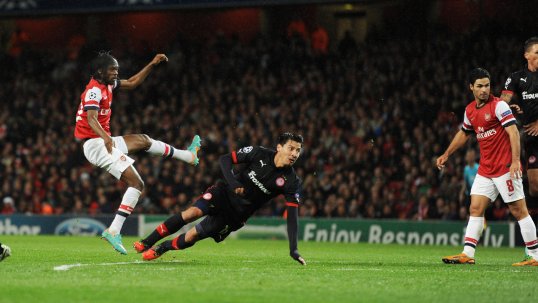 An off-form Arsenal side did enough to take the win in the Champions League.