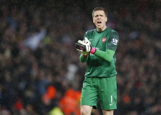 Arsenal boss Arsene Wenger has revealed his delight at goalkeeper Wojciech Szczesny’s recent performances.