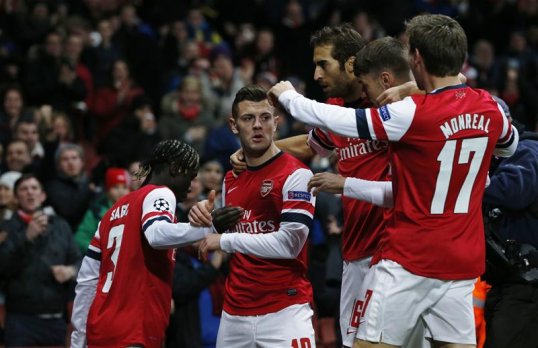 Arsenal have taken the fewest shots on goal of all the Premier League clubs performing in the Champions League this season.