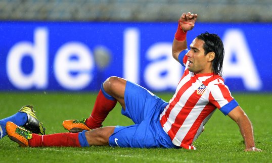 Atlético Madrid president Enrique Cerezo has insisted striker Radamel Falcao is happy and will remain with the club.