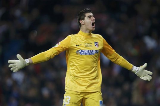 Atletico Madrid have announced the signing of Chelsea keeper Thibaut Courtois on a season long loan deal, for the third year in a row.