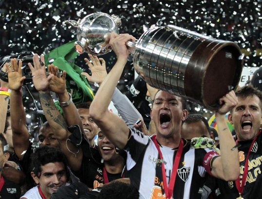 Brazilian side Atletico Mineiro overcame a 2-0 first leg deficit against Olimpia of Paraguay to claim the first Copa Liberatores win of their 105-year history on Thursday.