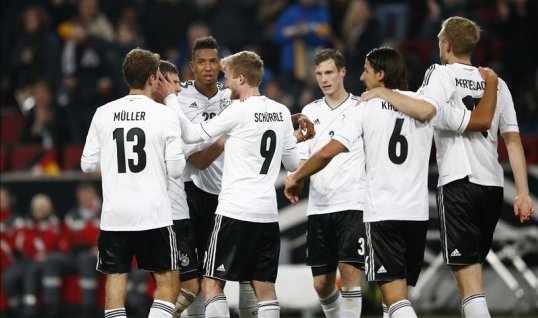 Chelsea winger Andre Schurrle plans to give his hat-trick ball to his mother as a present after scoring three times against Sweden helped Germany beat Sweden 5-3.