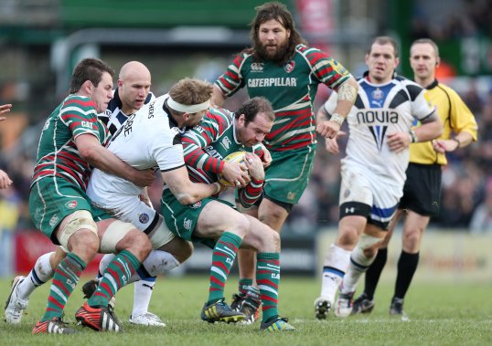 Four Bath and Leicester Tigers players will face a Rugby Football Union disciplinary panel following Saturday’s incident filed Premiership clash.