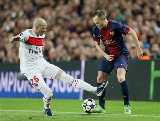 Paris Saint-Germain defender Christophe Jallet has stated that Barcelona were