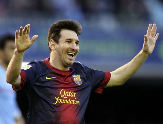 Barcelona were held to the draw as striker Lionel Messi scored his 19th consecutive La Liga goal of the season.