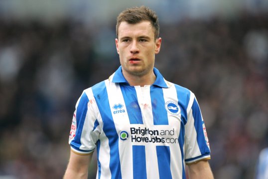 Brighton and Hove Albion forward Ashley Barnes has been charged with improper conduct by the FA.