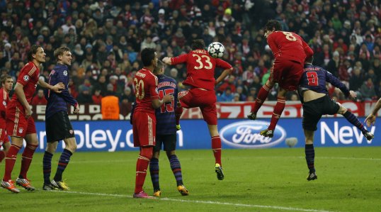 A brave Arsenal side defeated Bayern Munich 2-0 at the Allianz Arena tonight – but exited the Champions League on away goals.