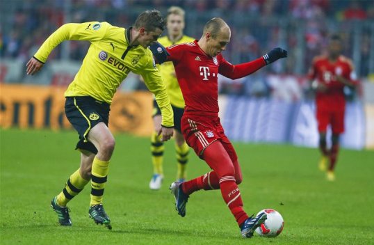 Bayern Munich have exacted revenge on their rivals Borussia Dortmund after the latter’s 5-2 win in the DFB Pokal cup final last summer with a deserved 1-0 victory in this season’s quarter final.
