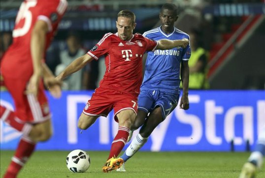 Bayern Munich beat Chelsea on penalties to win the European Super Cup in the Eden Stadium in Prague on Friday night.