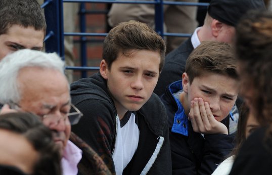 Brooklyn Beckham looks certain to follow in his father’s footsteps by becoming a famous footballer, and could start his career at Fulham.