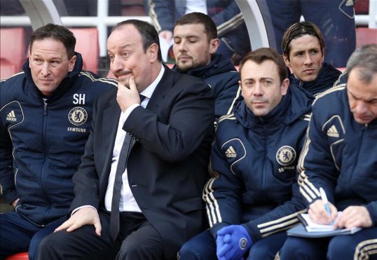 Chelsea interim manager Rafael Benítez has blamed his side's underperformance this season on a lack of depth.