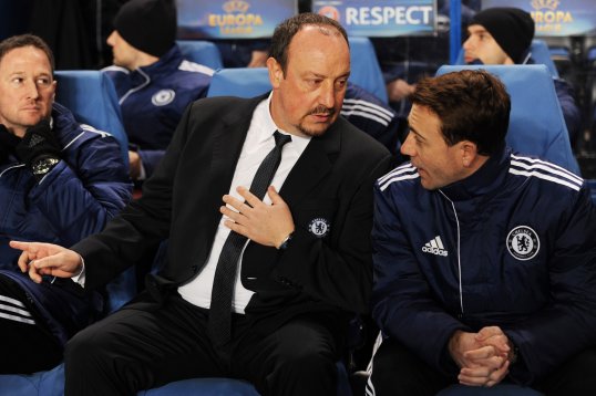 Chelsea interim manager Rafael Benítez was disappointed to see his side concede against Rubin Kazan in their Europa League quarter-final first leg this evening.