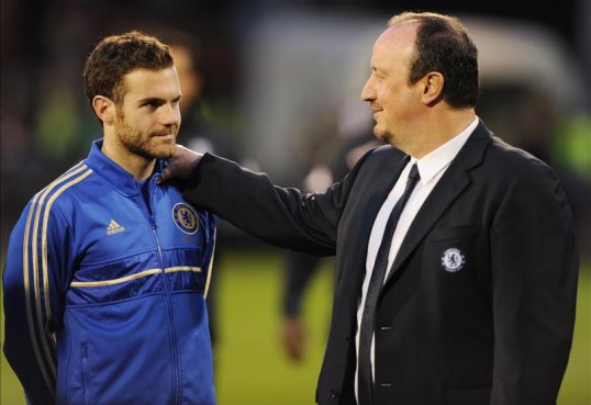 Juan Mata has described Chelsea boss Rafa Benitez as a “great” manager.