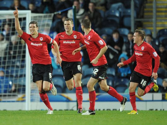 Cardiff City had an easy time picking up the three points in the Championship game at Ewood Park.