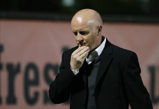 Blackpool have announced that they did not approach Dundee United’s Peter Houston concerning their vacant managerial post.