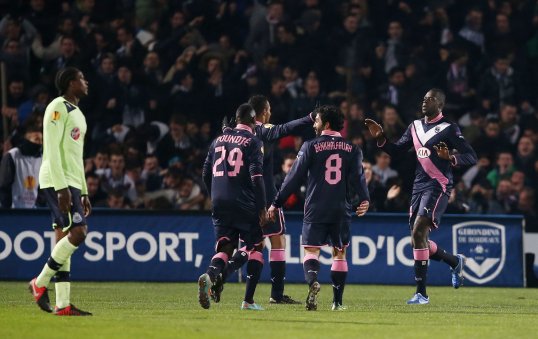 Bordeaux deserved to take the spoils in this Group D Europa League game.