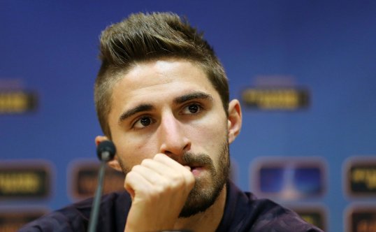 Liverpool striker Fabio Borini has said he is not disappointed with his start to the season, despite scoring only once for the club in ten appearances.