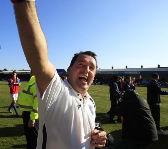 League Two Gillingham boss Martin Allen praised his players for a superb season that will see them promoted at the end of the year.