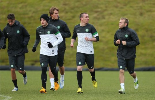 Celtic skipper Scott Brown is set to see a specialist about an abductor injury.