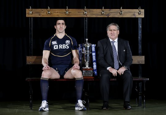 Kelly Brown has retained the Scotland captaincy for the opening match of the Six Nations against England.