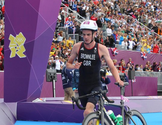 Olympic triathlon bronze medallist Jonathan Brownlee believes disgraced cyclist Lance Armstrong should be banned from competing in triathlons after his controversial doping scandal.