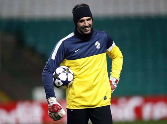 Gianluigi Buffon said he would not be intimidated by the crowd at Celtic Park when Juventus play the Glasgow team on Tuesday.
