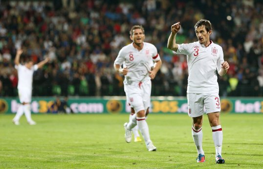 England left-back Leighton Baines has stressed the importance of picking up six points from the next two World Cup qualifying matches.