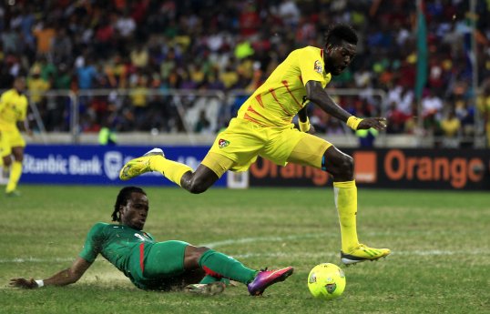 Burkino Faso made it through to the semi-finals of the African Cup of Nations with a laboured 1-0 win over Togo after extra time.