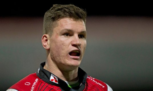 Gloucester Rugby fly-half Freddie Burns has admitted revelling in the responsibility for guiding his club to the top of the Premiership.