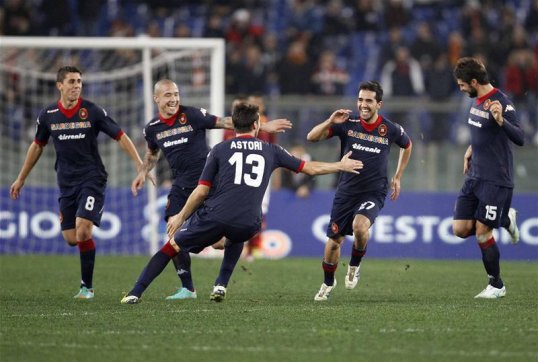 Serie A side Cagliari are facing the prospect of travelling over 1000km for their next home league fixture after their stadium was closed for health and safety reasons.