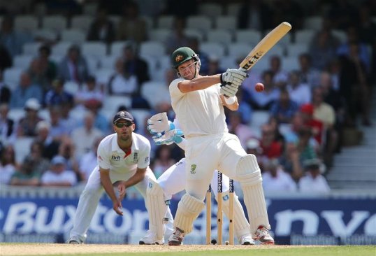 Australia are 112-1 against England in the first session of the fifth Ashes Test at the Oval.