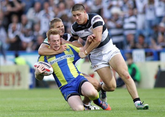 Hull FC saw off Wigan Warriors 16-12 in the Challenge Cup to set up a final against Warrington Wolves on 24 August.