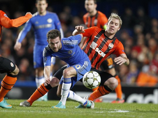 Victor Moses provided Chelsea with an extra-time winner in a nail-biting Champions League game.
