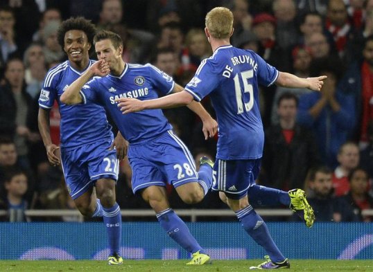 Chelsea midfielder Kevin De Bruyne said that he has to be playing but he has not thought about leaving Chelsea yet.