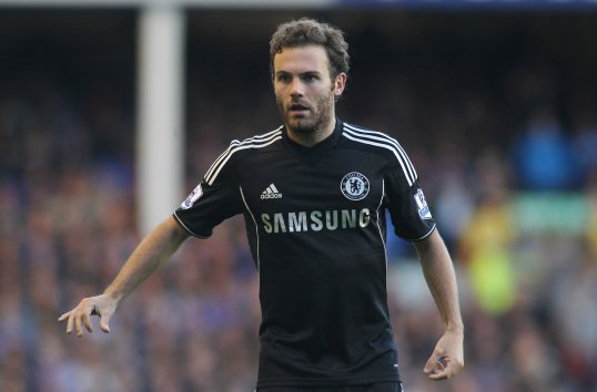 Chelsea midfielder Juan Mata has been axed from the match day squad to face Fulham.