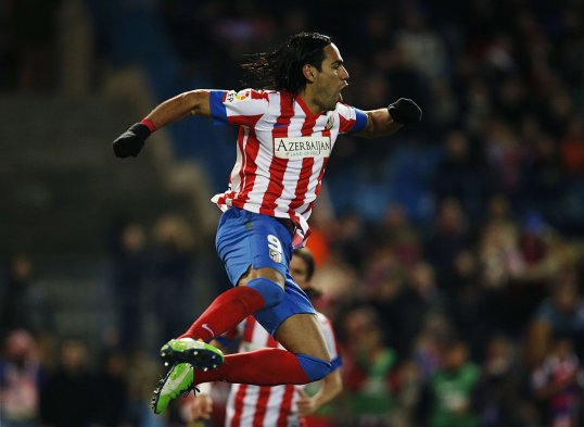 Atlético Madrid striker Radamel Falcao was revealed his joy at scoring five goals in one game.