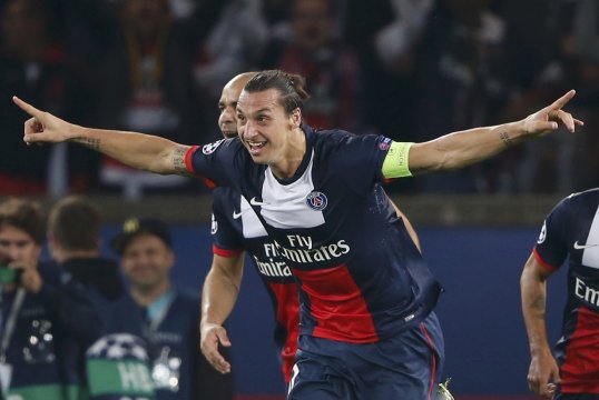 Paris Saint-Germain thrashed Benfica in the Champions League on Wednesday night.